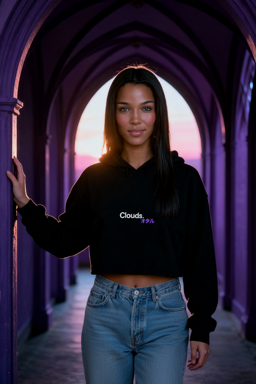 Dream Builder Crop Hoodie | Cropped fleece for freamers