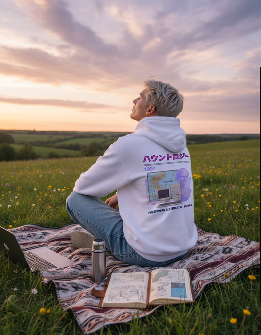 Preserving Alternative Futures Hoodie – 1997 Hauntology | Hoodie Unisex