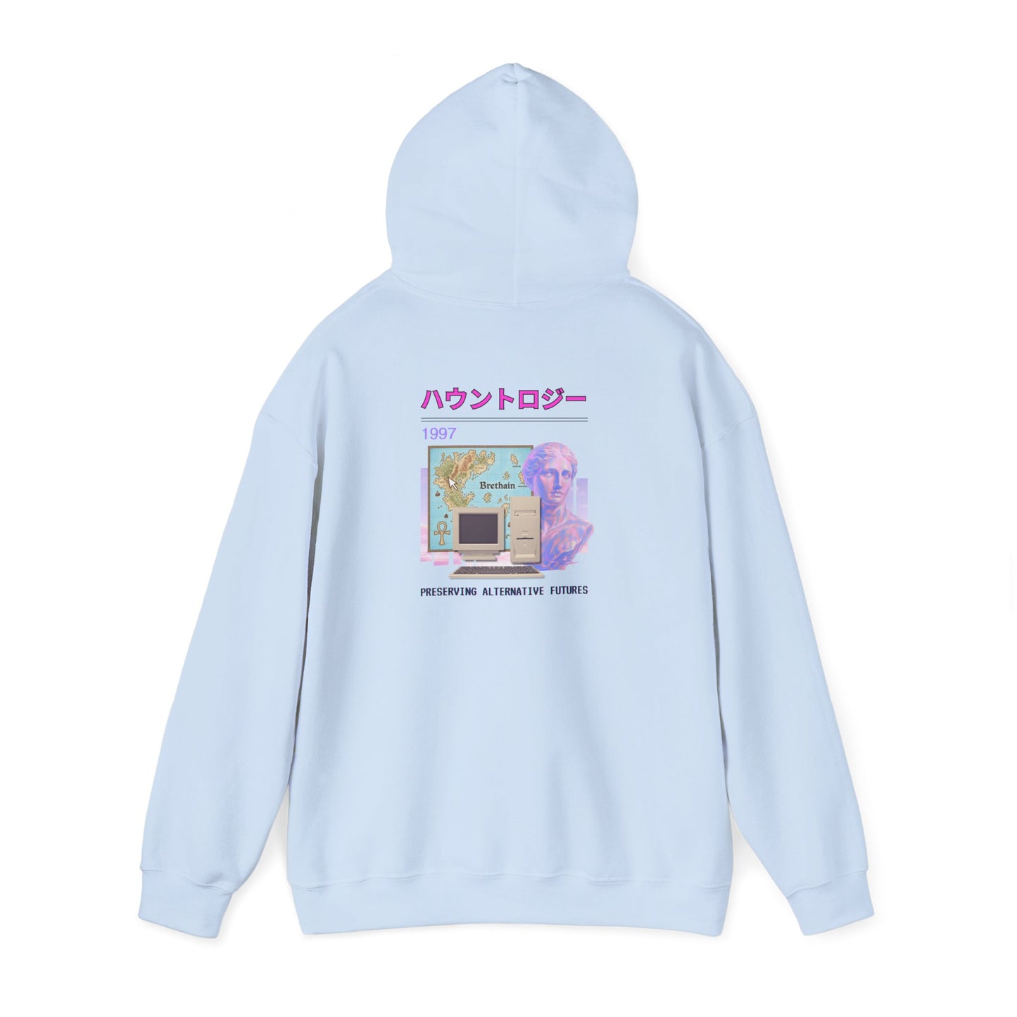 Preserving Alternative Futures Hoodie – 1997 Hauntology | Hoodie Unisex