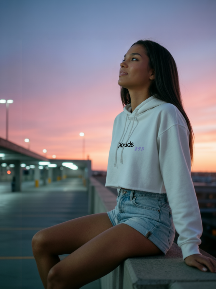 Dream Builder Crop Hoodie | Cropped fleece for freamers